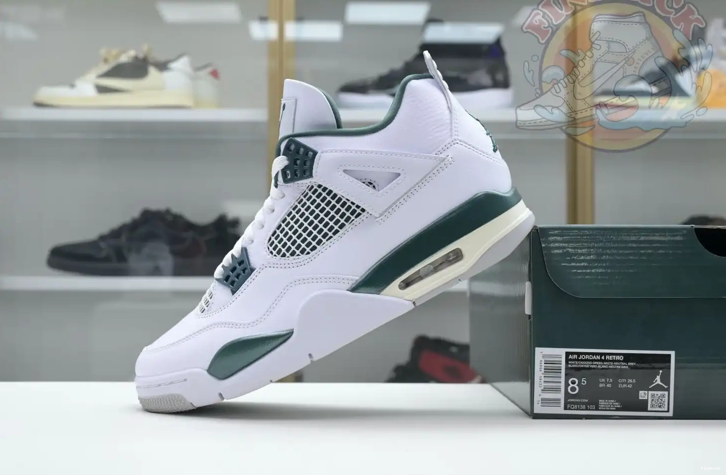 Air Green Jordan Oxidized 4 0602